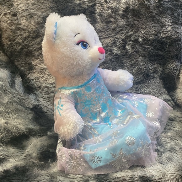 BAB BUILD A BEAR | Frozen Elsa plush teddy bear 16" - Picture 2 of 16